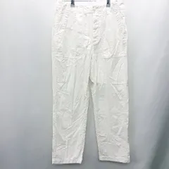 ◇ UNITED ARROWS ユナイテッドアローズ ストレートパンツ サイズ38 ホワイト系 レディース E  【1408060011599】