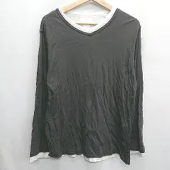 ◇ TOMORROWLAND トゥモローランド 長袖 Tシャツ サイズM ブラック系 レディース E  【1408060012817】