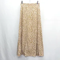 ◇ FREAK'S STORE フリークスストア レオパード ロング フレア スカート サイズF キャメル系 レディース E  【1408060012800】のサムネイル