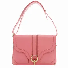 ケイトスペード KATE SPADE トートバッグ ワンショルダー 皮革 レザー ピンク /JS