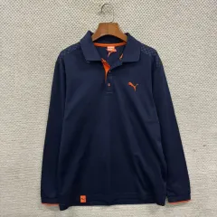 PUMA プーマ 刺繍 ロゴ カジュアル カラーTシャツ M M08365