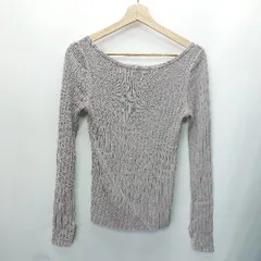 ◇ BEAUTY&YOUTH ビューティ&ユース UNITED ARROWS 長袖 ニット サイズM グレー系 レディース E  【1408060023035】
