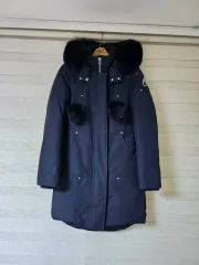 MOOSE KNUCKLES ムースナックルズ ダウンジャケット ロング丈 ブラック