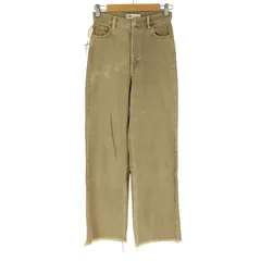ザラ ZARA ハイウエストストレートデニムパンツ レディース  34