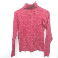 ◇ vis-`a-vis ビサビ 長袖 ニット サイズF レッド レディース E  【1408060032082】