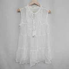 ◇ ◎ ●未使用● DISCOAT ディスコート 2way - ひざ丈 ワンピース サイズF ホワイト レディース E  【1408060033850】