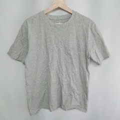 ◇ nano universe ナノユニバース 半袖 カットソー サイズL グレー メンズ E  【1408060045846】