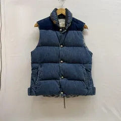レミ レリーフ フラワースタッズ インディゴ デニム ダウンベスト コンチョボタン メンズ S ISItems【USED】【古着】【中古】50150226のサムネイル