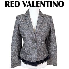 RED VALENTINO グログランパフスリーブジャケット38 - メルカリ
