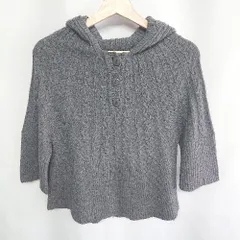 ◇ PEYTON PLACE ペイトンプレイス 長袖 ニット サイズM グレー レディース E  【1408060049714】