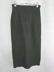 ◇ &.NOSTALGIA アンドドットノスタルジア ロング丈 タイト スカート サイズM ブラック レディース E  【1408060049363】