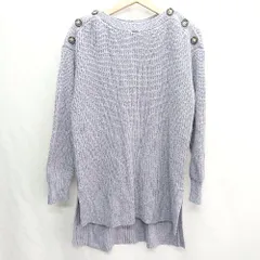 ◇ YECCA VECCA イェッカ ヴェッカ 長袖 ニット サイズF ラベンダー レディース E  【1408060049806】