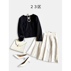 ◇23区 2点セット◇ ジャケット スカート フォーマル ママスーツとして 卒園式 卒業式 入学式 上品