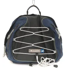 ミレー MILLET ウェストポーチ ハンドバッグ ボディ 2WAY ロゴ 刺繍 紺 ネイビー 黒 ブラック 鞄