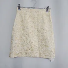 ◇ ◎ ●未使用● Lily Brown リリーブラウン 総柄 膝丈 タイト スカート サイズ0 イエロー レディース E  【1408060064878】