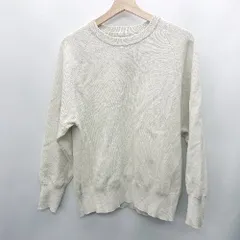 ◇ for/c　フォーシ コットン使用　ストレッチ素材 長袖 セーター サイズM グリーン系 レディース E  【1408220000289】