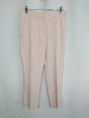 ◇ ZARA ザラ ストレートパンツ サイズM ピンク レディース E  【1408220001361】