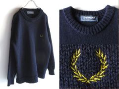GUERNSEY WOOLLEN MILLS ガンジーセーター☆ネイビー【38】 - メルカリ