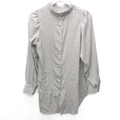 ◇ SLOBE IENA スローブ イエナ 長袖 シャツ サイズ表記なし グレー系 レディース E  【1408220003846】