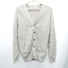 ◇ UNIQLO ユニクロ 長袖 カーディガン サイズL グレー系 レディース E  【1408220003815】