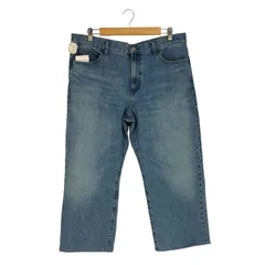 ユニクロジェイダブリューアンダーソン UNIQLO JW ANDERSON 25SS ストレートジーンズ/丈長め レディース JPN：34 