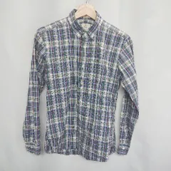 ◇ BEAUTY & YOUTH UNITED ARROWS チェック柄 長袖 シャツ サイズS グリーン系 レディース E  【1408220008810】