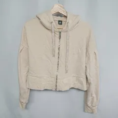 ◇ merlot メルロー 長袖 ジップパーカー サイズ#345 ベージュ系 レディース E  【1408220009329】のサムネイル