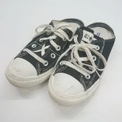 ◇ CONVERSE コンバース 31302051 サボスニーカー サイズ23.0 ブラック レディース E  【1408220009015】のサムネイル