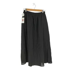 ユニクロシー UNIQLO：C メッシュギャザーロングスリットスカート レディース JPN：L 