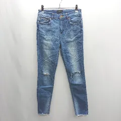 ◇ JEANASIS ジーナシス スキニーパンツ サイズM インディゴブルー系 レディース E  【1408220010165】