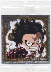 バンダイ にふぉるめーしょん ワンピース大海賊シールウエハース LOG.6/2683391 モンキー・D・ルフィ【GR】 22