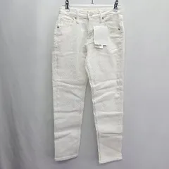 ◇ ◎ ●未使用● AMERICAN HOLIC アメリカン ホリック ストレートデニムパンツ サイズXXS オフホワイト レディース E  【1408220011346】