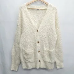 ◇ OLIVE des OLIVE オリーブデオリーブ 長袖 カーディガン サイズF アイボリー レディース E 【1408220012299】