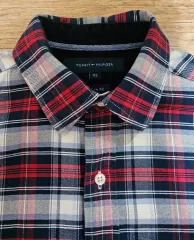 Tommy Hilfiger トミーヒルフィガー シャツ M シャツ チェック柄シャツ 95
