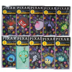 ピクサー ハッピーくじ  PIXAR HAPPYくじ J賞 ラバーチャーム 10種セット インサイド・ヘッド / ソウルフル・ワールド