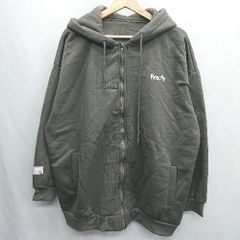 ◇ Anchor smith アンカースミス 長袖 ジップパーカー サイズXL グレー系 レディース E 【1408220014491】