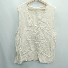 ◇ Discoat ディスコート - ベスト サイズF アイボリー レディース E  【1408220014484】