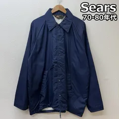 シアーズ 70-80年代 ビンテージ タイ製 ナイロン コーチ ジャケット 70s 80s VINTAGE メンズ L ISItems【USED】【古着】【中古】50150064のサムネイル
