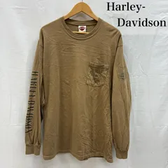 ハーレーダビッドソン Hanes 2010 ロングスリーブ ポケット Tシャツ 4面 プリント メンズ L ISItems【USED】【古着】【中古】50150186