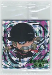 バンダイ にふぉるめーしょん ワンピース大海賊シールウエハース LOG.2/2620172 ロロノア・ゾロ(GR) 3