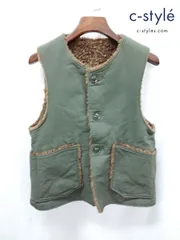 I942 [秋冬物][人気] ENGINEERED GARMENTS エンジニアードガーメンツ ベスト S カーキ リバーシブル | T★