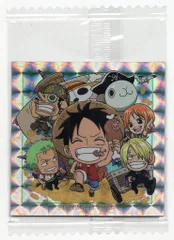 バンダイ にふぉるめーしょん ワンピース大海賊シールウエハース LOG.3/2628972 麦わらの一味【GR】 1