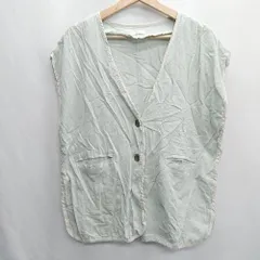 ◇ URBAN RESEARCH ITEMS アーバンリサーチアイテムズ - ベスト サイズfree グリ－ン系 レディース E  【1408220014637】