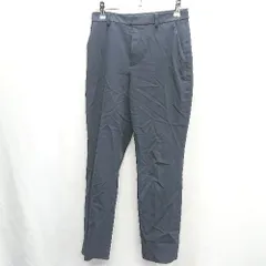 ◇ UNIQLO ユニクロ スラックスパンツ サイズS ネイビ－ レディース E  【1408220014538】