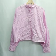 ◇ BONLECILL ボンルシール 長袖 シャツ サイズF ピンク レディース E  【1408220015351】