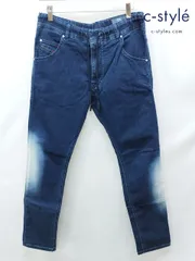 L606 [人気] DIESEL ディーゼル KROOLEY-NE デニムパンツ 30 インディゴ 0687D | ★