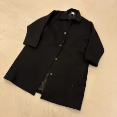 ヴィンテージ ブラック ロング コート