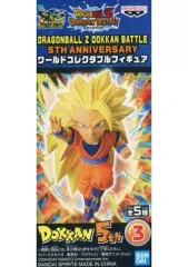 【中古】フィギュア 超サイヤ人3孫悟空 「ドラゴンボールZ ドッカンバトル」 DRAGONBALL Z DOKKAN BATTLE 5TH ANNIVERSARY ワールドコレクタブルフィギュア