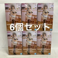 未開封 宇崎ちゃんは遊びたい！ω GLITTER&GLAMOURS 宇崎月 メイド フィギュア 6個セット SF1063 c107