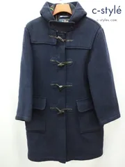 I919 [秋冬物][人気] GLOVERALL グローバーオール ダッフルコート USA38 ネイビー 英国製 | T★